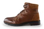 Nelson Veterboots in maat 42 Cognac | 10% extra korting, Overige kleuren, Verzenden, Boots, Gedragen