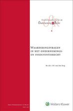 9789013152050 Waarderingsvragen in het ondernemings- en i..., Boeken, S.W. van den Berg, Zo goed als nieuw, Verzenden