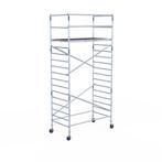 Alumexx Budget rolsteiger 135x250 6,2m werkhoogte, Doe-het-zelf en Verbouw, Steigers, Ophalen of Verzenden, Nieuw, Rolsteiger of Kamersteiger
