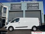 Ford Transit Custom 330 2.2 TDCI Lang H1 Ambiente Airco 3 Zi, Auto's, Euro 5, Gebruikt, Wit, Ford