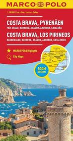 Wegenkaart - Landkaart Costa Brava Pyreneeën Baskenland, Boeken, Nieuw, Verzenden