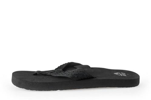 Reef Slippers in maat 44 Zwart | 10% extra korting, Kleding | Heren, Schoenen, Zwart, Zo goed als nieuw, Slippers, Verzenden