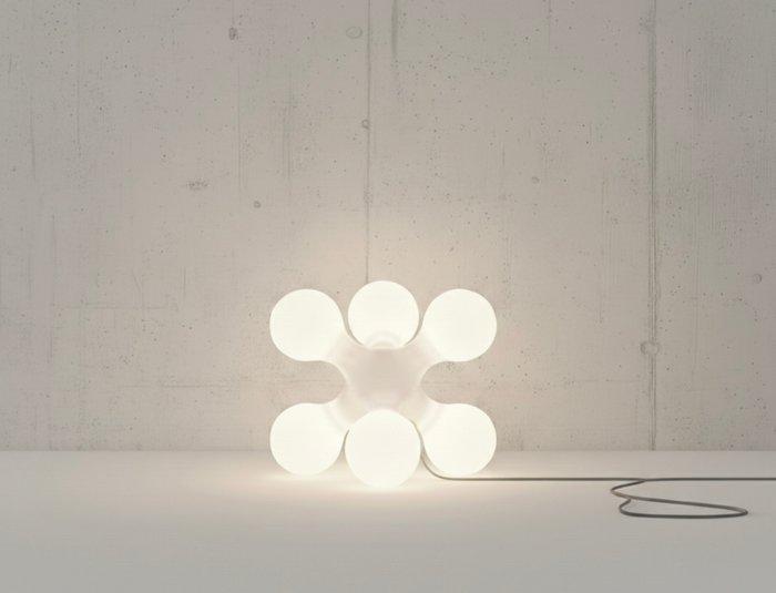 KDLN - HOPF&WORTMANN - Staande lamp - Atomium - Plastic -, Antiek en Kunst, Kunst | Designobjecten