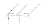 Dorema Frame Voortent President/Smaragd FTP Fiber, Caravans en Kamperen, Nieuw