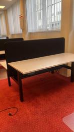 Duo Werkplek Inclusief tussenwand - Elektrisch Verstelbaar, Huis en Inrichting, Bureaus, Verzenden, In hoogte verstelbaar, Nieuw