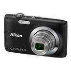 Nikon Coolpix S2600 Digitale Compact Camera - Zwart (In doos, Verzenden, Zo goed als nieuw