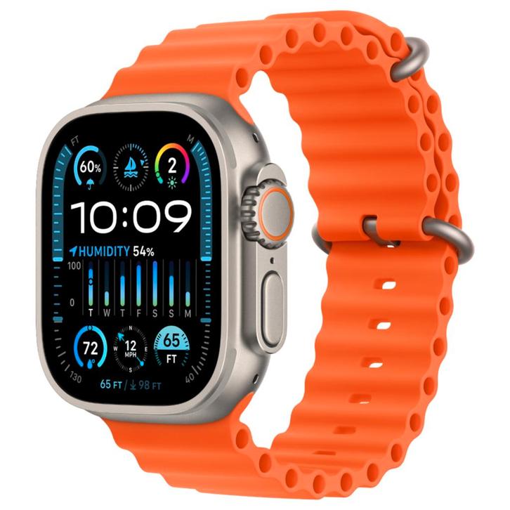 Refurbished Apple Watch Ultra 2 49mm, Sieraden, Tassen en Uiterlijk, Smartwatches, iOS, Waterdicht, Verzenden