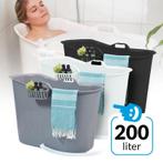 Nú 45% korting! Zitbad Bath Bucket 200L bad voor volwassenem, Verzenden, Nieuw