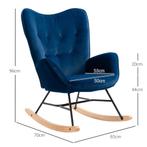 TRUUSK Schommelstoel Met Oren - Rocking Chair - Groot Comfor, Huis en Inrichting, Verzenden
