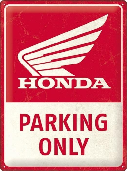 Honda parking only reclamebord, Verzamelen, Merken en Reclamevoorwerpen, Nieuw, Ophalen of Verzenden