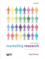 9780199655090 Marketing Research Tools  Technique 3rd, Verzenden, Zo goed als nieuw, Nigel Bradley