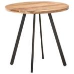Acacia Eettafel 80cm - Retourdeal - Kleine Prijs, Grootse..., Huis en Inrichting, Tafels | Eettafels, IndustriÃ«le look, 50 tot 100 cm