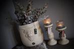 Brynxz ovale stenen pot Scotty Taupe 25 cm, Ophalen of Verzenden, Nieuw