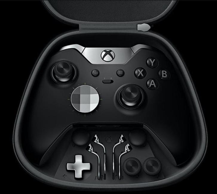 Xbox One Elite Wireless Controller Series 1 (Mist Enkele..., Spelcomputers en Games, Spelcomputers | Xbox One, Zo goed als nieuw