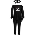 Zorro kostuum voor kinderen maat M 110 - 120cm -, Kinderen en Baby's, Carnavalskleding en Verkleedspullen, Ophalen of Verzenden