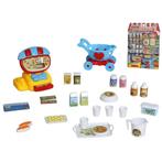 Supermarkt met kassa en winkelwagen - 26 delig (Speelgoed), Kinderen en Baby's, Nieuw, Verzenden