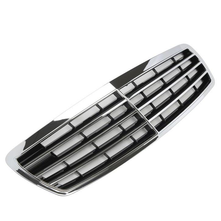 Grill | Mercedes-Benz E-Klasse W211 Sedan / S211 Estate 2002, Auto-onderdelen, Carrosserie en Plaatwerk, Nieuw, Mercedes-Benz