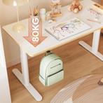 Zit sta bureau - Elektrisch - Verstelbaar - 120x60 cm - Wit, Verzenden, Zo goed als nieuw