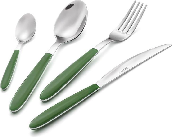 Korting op Bestek - Eme Inox Italy - Brio - in alle kleuren, Huis en Inrichting, Keuken | Bestek, Vaatwasserbestendig, Nieuw, Rvs of Chroom