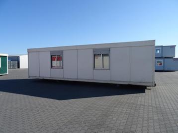 Kantoorunit 10x3 meter - op slede beschikbaar voor biedingen