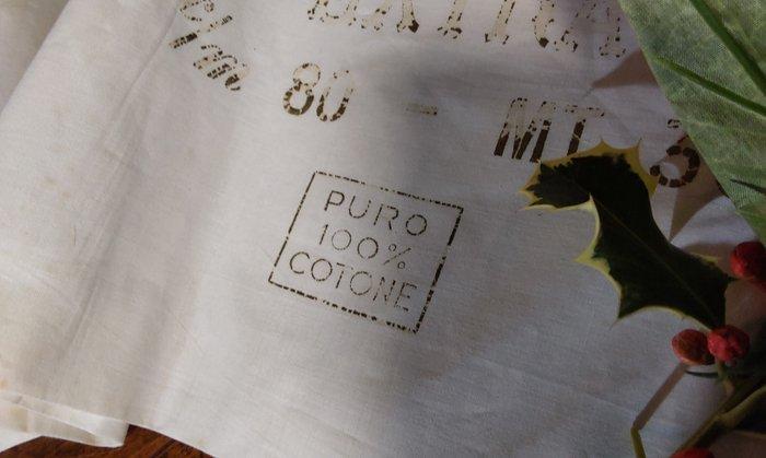 Textiel - 650 cm - 77 cm - Oude stoffen, Antiek en Kunst, Antiek | Kleden en Textiel