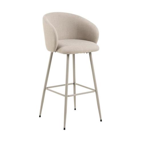 *WOONWINKEL* Barstoel Met Beige Poten, Huis en Inrichting, Barkrukken, Nieuw, Verzenden