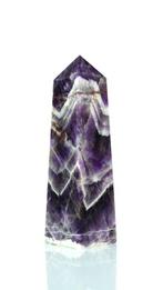 Droompaarse amethiststeen - punt - toren Obelisk - Hoogte: