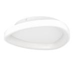 Witte plafondlamp, Shauni, 12W, warm tot koud wit, Ophalen of Verzenden, Nieuw, Stof, Modern