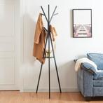 Kledingrek Edet kapstok met plank 179x48x48 cm zwart [en.cas, Verzenden, Nieuw