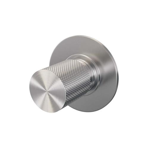 Inbouw Stopkraan Brauer Brushed Carving Rond 6.5 cm Messing, Doe-het-zelf en Verbouw, Sanitair, Kraan, Nieuw, Ophalen of Verzenden