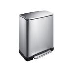 EKO E-Cube recycling pedaalemmer 28+18 ltr - Mat RVS, Verzenden, Nieuw