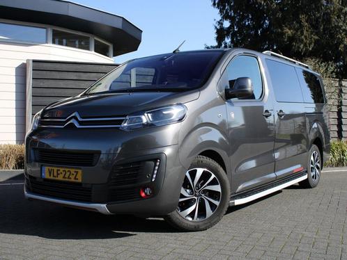 Citroën Jumpy XL Club DubbelCabine/DC 2.0 BlueHDI 180PK EAT6, Auto's, Bestelauto's, Dealer onderhouden, Lease, Zwart, Automaat