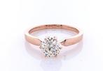 Ring - 14 karaat Roségoud - 1.03ct. tw. Diamant (Natuurlijk, Nieuw