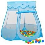 vidaXL Kinderspeeltent met 250 ballen 102x102x82 cm blauw, Kinderen en Baby's, Speelgoed | Speeltenten, Verzenden, Nieuw