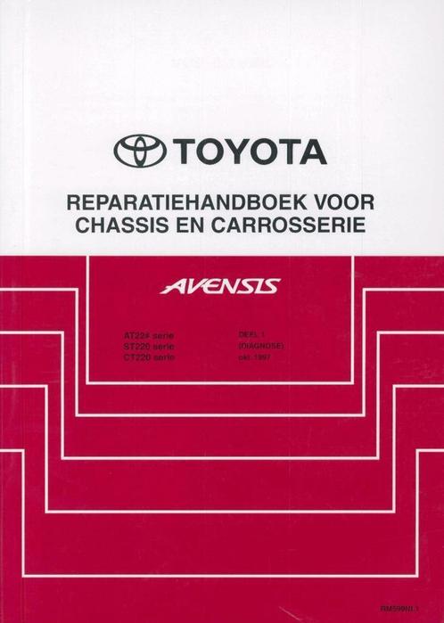 1997 Toyota Avensis chassis en carrosserie reparatiehandboek, Auto diversen, Handleidingen en Instructieboekjes, Verzenden