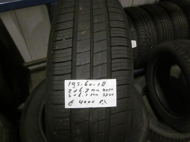 195 60 18 Goodyear, Michelin zomerbanden, Auto-onderdelen, Banden en Velgen, 18 inch, Zomerbanden, 195 mm, Personenwagen, Gebruikt