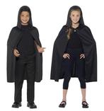 Cape met capuchon zwart kind, Ophalen of Verzenden, Nieuw