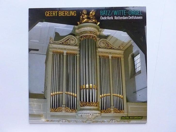 Geert Bierling - Bätz / Witte Orgel (LP), Cd's en Dvd's, Vinyl | Klassiek, Zo goed als nieuw, Verzenden