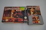 Carmageddon 64 (N64 EUR CIB), Spelcomputers en Games, Verzenden, Zo goed als nieuw