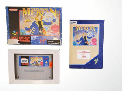 Young Merlin [Super Nintendo], Spelcomputers en Games, Games | Nintendo Super NES, Zo goed als nieuw, Ophalen of Verzenden