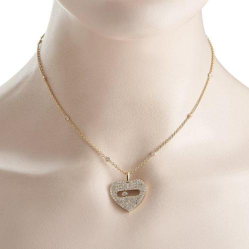 Ketting met hanger - 14 karaat Geel goud, 14K Geelgouden, Sieraden, Tassen en Uiterlijk, Antieke sieraden