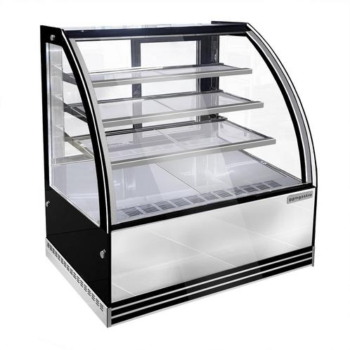 GGM Gastro | Koelvitrine & Gebaksvitrine - 1200mm - Dubbele, Zakelijke goederen, Horeca | Meubilair en Inrichting, Nieuw in verpakking