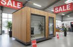 SALE! | PREFAB TUINKANTOOR SHOWROOM MODEL | INCL. PLAATSING, Tuin en Terras, Tuinhuis, Verzenden, Nieuw, 2 ramen