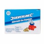 Silverline Verstelbaar propaangas reduceerventiel - 500 t..., Ophalen of Verzenden, Nieuw