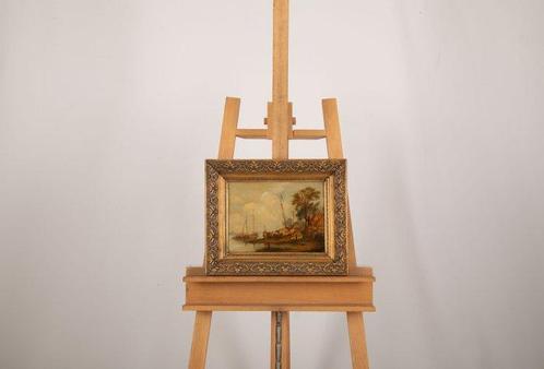 Nederlandse school (XIX) - Havengezicht, Antiek en Kunst, Kunst | Schilderijen | Klassiek