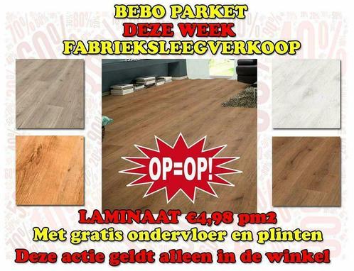 PVC Laminaat faillissementen verkoop laminaat v.a. 0.98 pm2!, Doe-het-zelf en Verbouw, Vloerdelen en Plavuizen, 10 tot 30 cm, 150 cm of meer