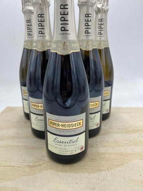 Piper Heidsieck, Extra Brut Essentiel - Champagne Blanc de, Verzamelen, Wijnen