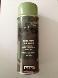 Spuitbus leger verf pale green, Verzamelen, Militaria | Algemeen