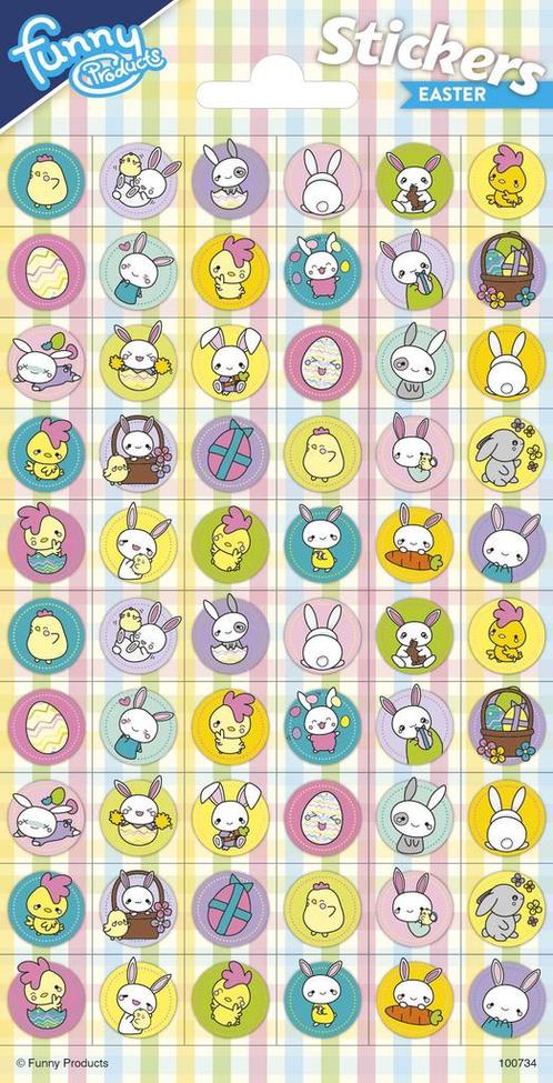 Pasen Stickers Groot, Hobby en Vrije tijd, Feestartikelen, Nieuw, Verzenden
