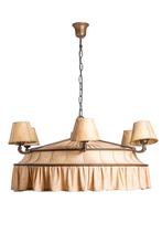 Monumentale Jaren 40 Hanglamp | 9 Lichtpunten | 100 cm, Ophalen of Verzenden